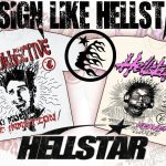 What is the inspiration behind Hellstar Clothing’s designs?